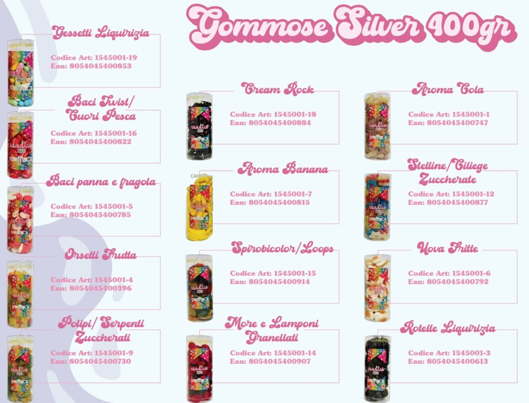 GOMMOSE SILVER 400GR