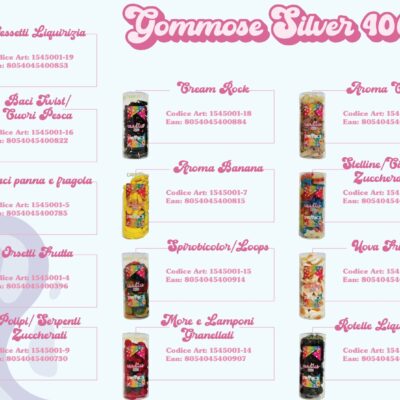 GOMMOSE SILVER 400GR