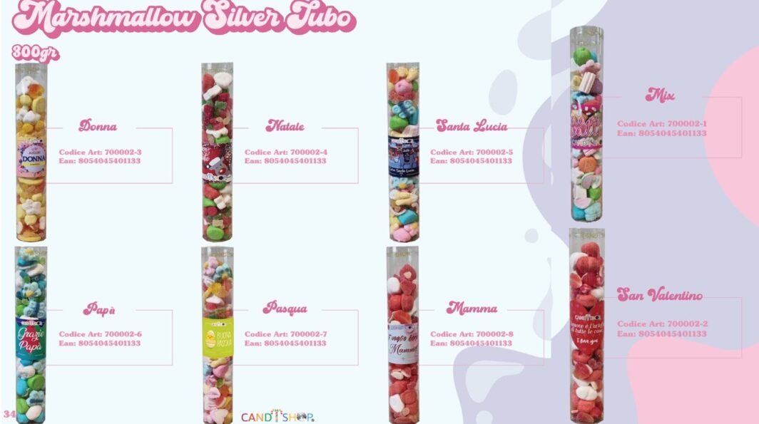 MARSHMALLOW SILVER TUBO