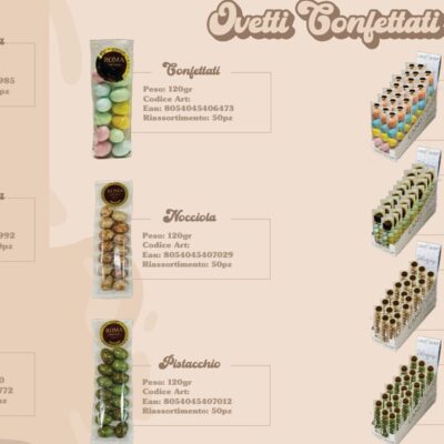 OVETTI CONFETTATI E RIPIENI