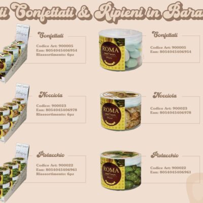 OVETTI CONFETTATI E RIPIENI IN BARATTOLO