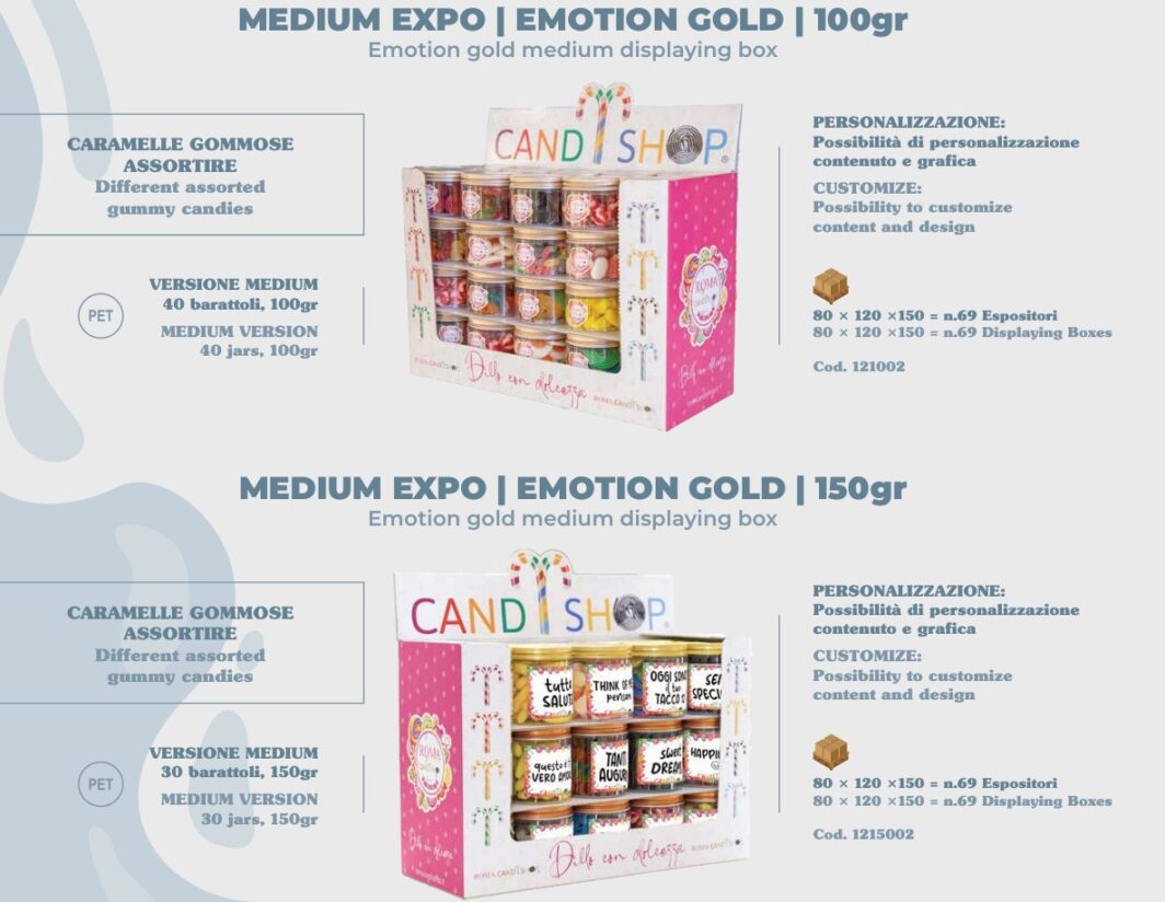 MEDIUM EXPO  EMOTION GOLD 100gr - 150gr