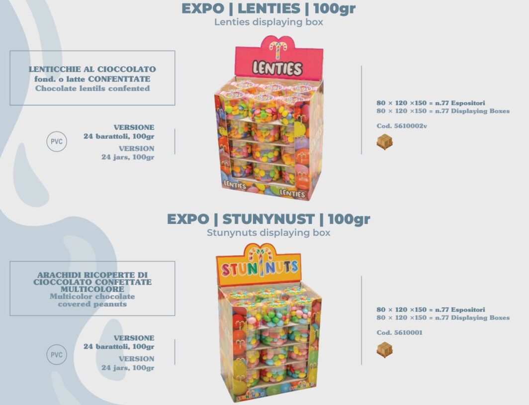 EXPO  LENTIES e STUNYNUST 100gr
