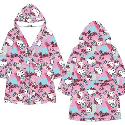 ACCAPPATOIO MICROFIBRA HELLO KITTY