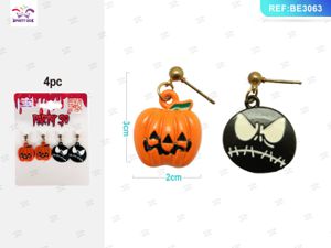 ORECCHINI DECORATIVI DI HALLOWEEN 4PC