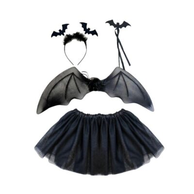 COSTUME HALLOWEEN CON SET PIPISTRELLI