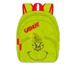 ZAINETTO PELLICCIA CON DETTAGLIO 3D IL GRINCH
