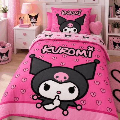TRAPUNTA KUROMI 1P LETTO SINGOLO