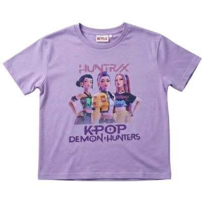 KPop Demon Hunters - T-Shirt in cotone bambina, Huntrix