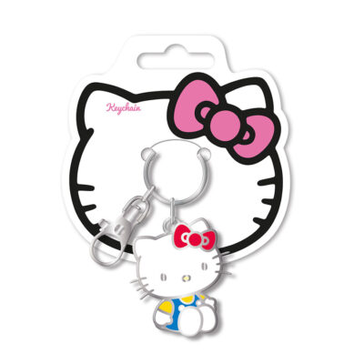 Portachiavi in metallo "HELLO KITTY"