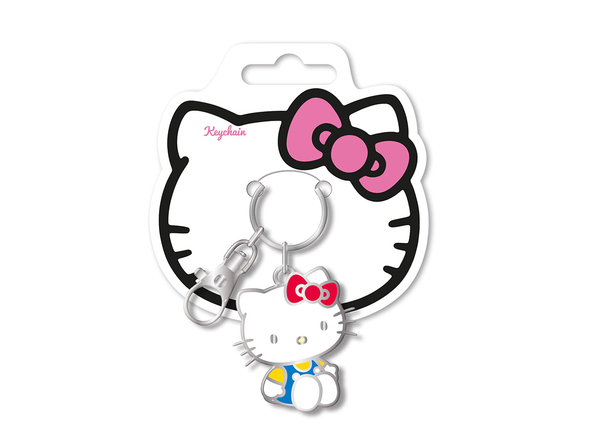 Portachiavi in metallo "HELLO KITTY"