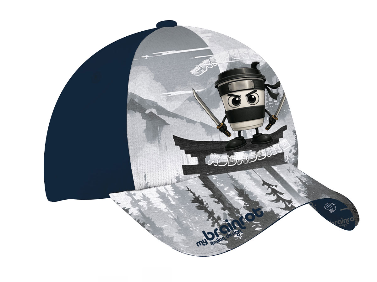 BRAINROT CAPPELLO BASEBALL NERO CORIEX X14200
