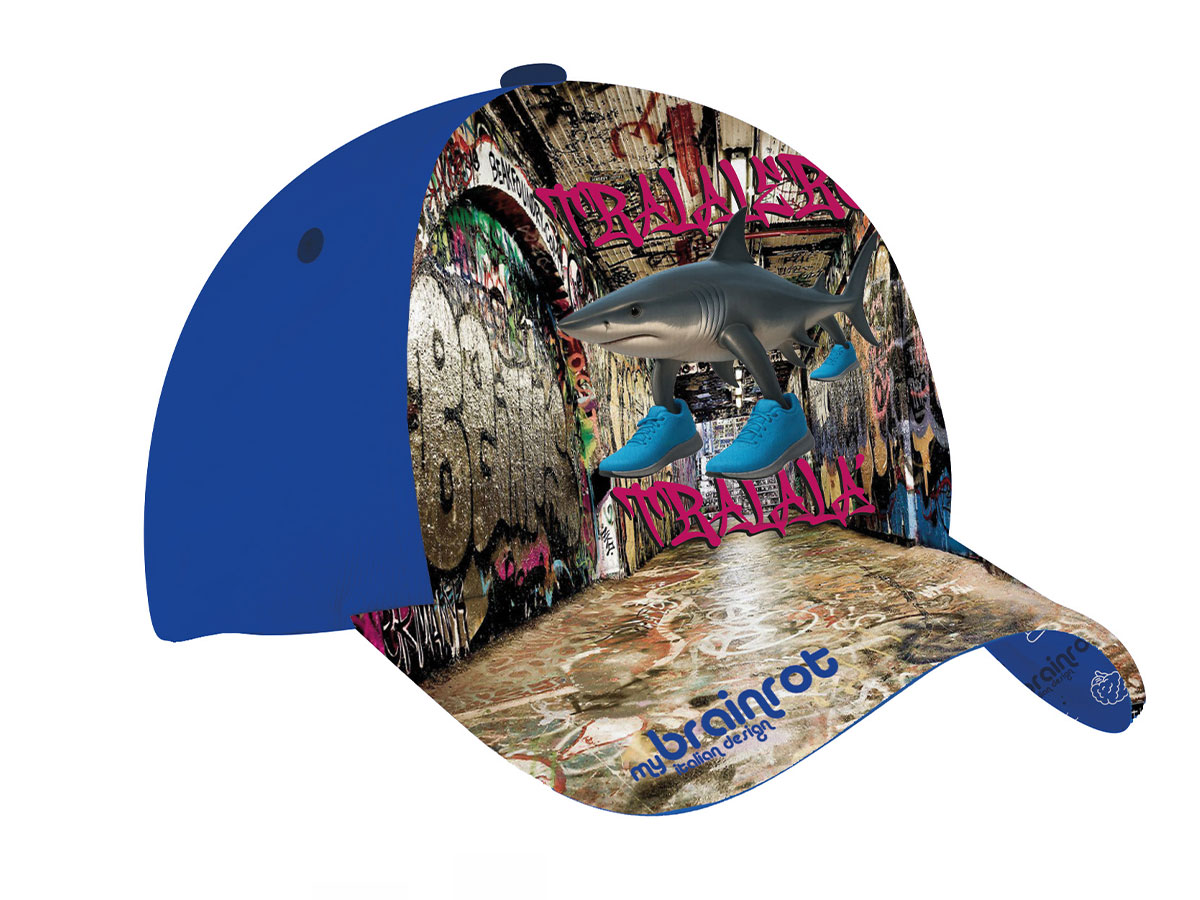 BRAINROT CAPPELLO BASEBALL BLU CORIEX X14201 MC