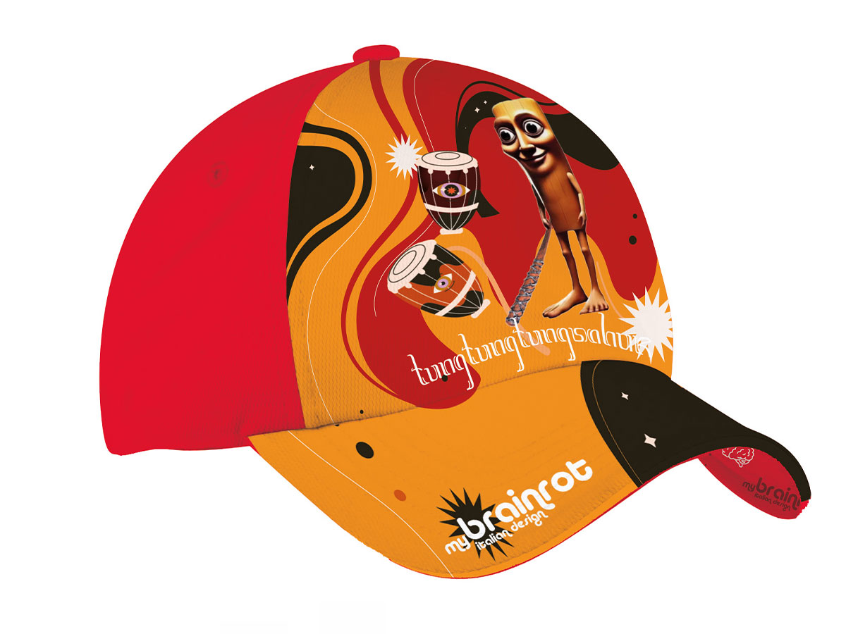 BRAINROT CAPPELLO BASEBALL "TUNG TUNG" CORIEX X14202