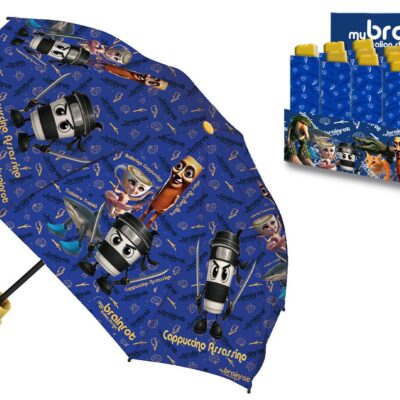 Ombrello My Brainrot – Ombrello pieghevole colorato con personaggi