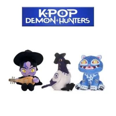 Peluche 27cm 4pz ass. K-Pop Demon Hunters