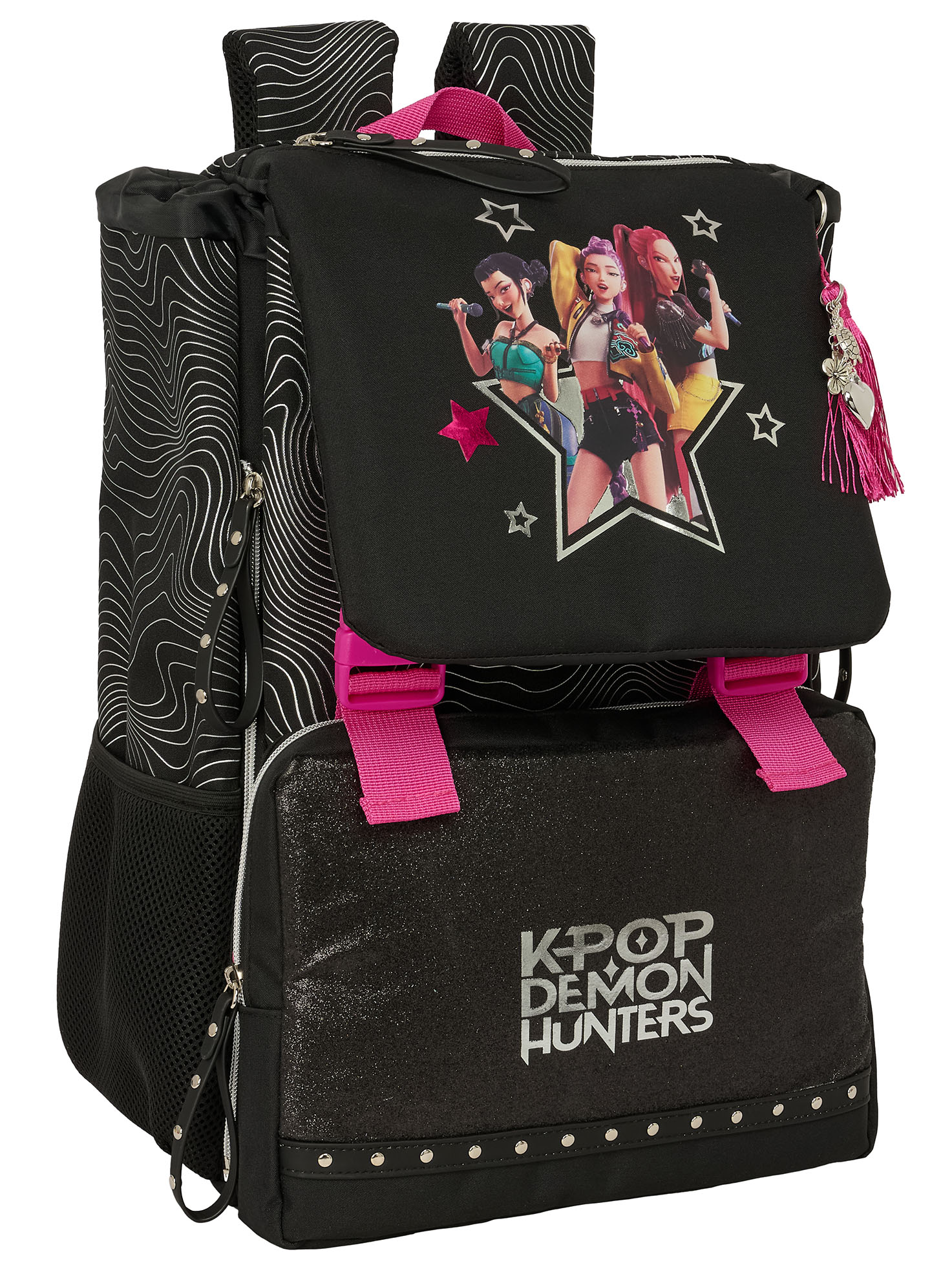 Zaino estensibile 29x41x15cm K-Pop Demon Hunters Energy