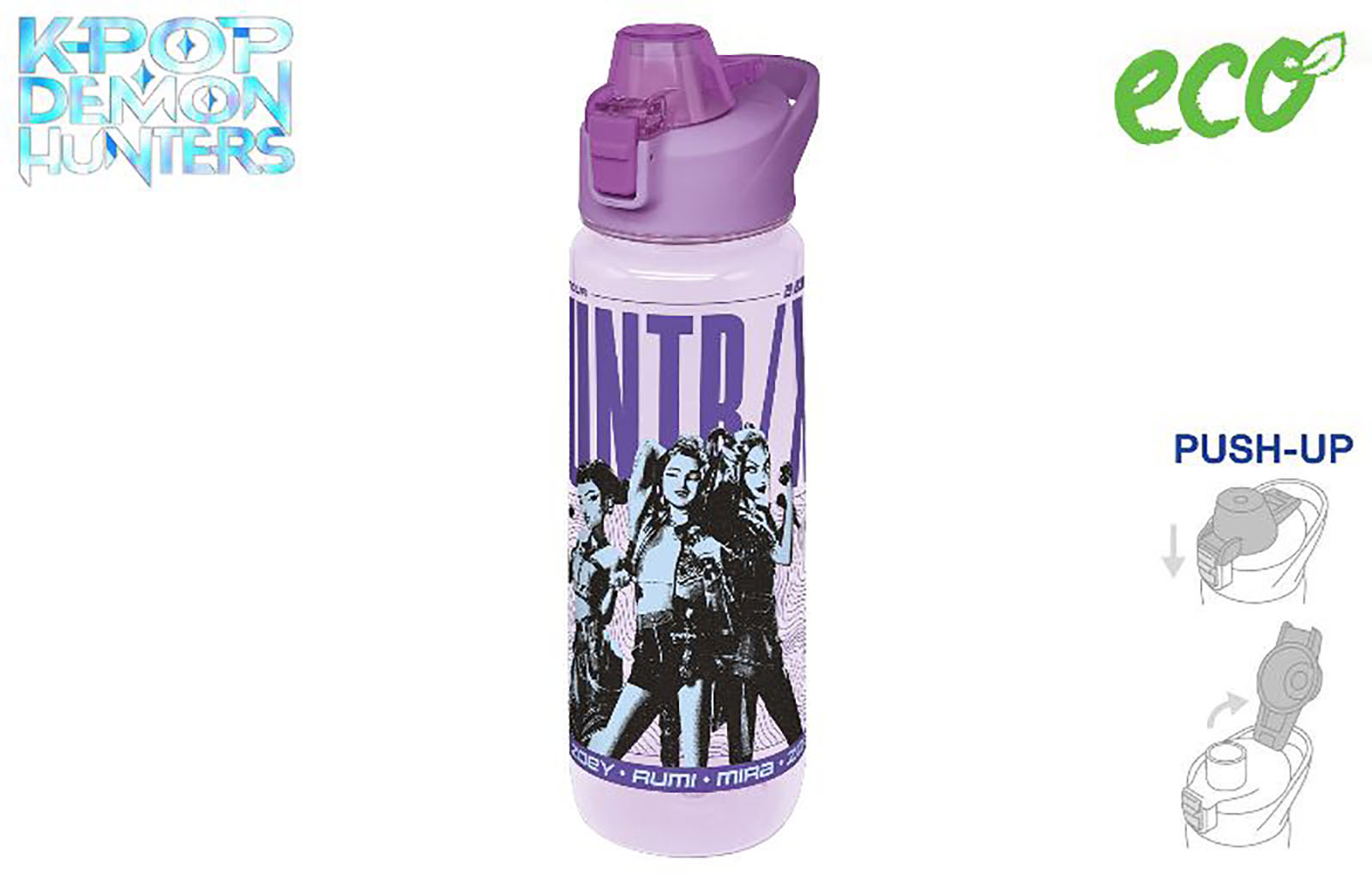 Borraccia ecozen c/bott. 1075ml K-Pop Demon Hunters