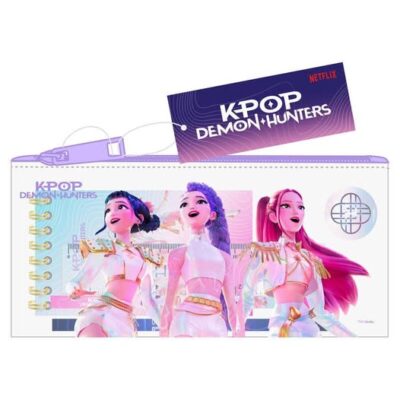 ASTUCCIO TRASPARENTE PVC SAFTA K-POP DEMON HUNTERS K-Pop