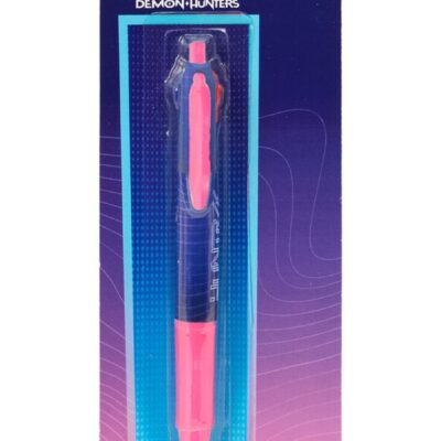 KPop Demon Hunters - Penna multicolore 4 colori