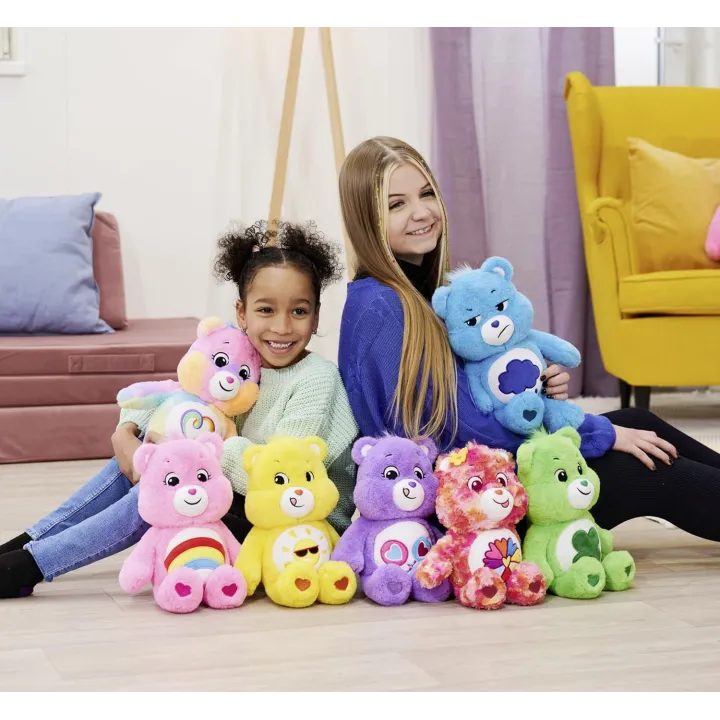 Care Bears Insiemorso Peluche Multicolore Cuore 35 cm Simba, Orsetti del Cuore - immagine 4